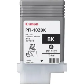 Canon oryginalny ink / tusz PFI102BK, black, 130ml, 0895B001, Canon iPF-500, 600, 700, 765